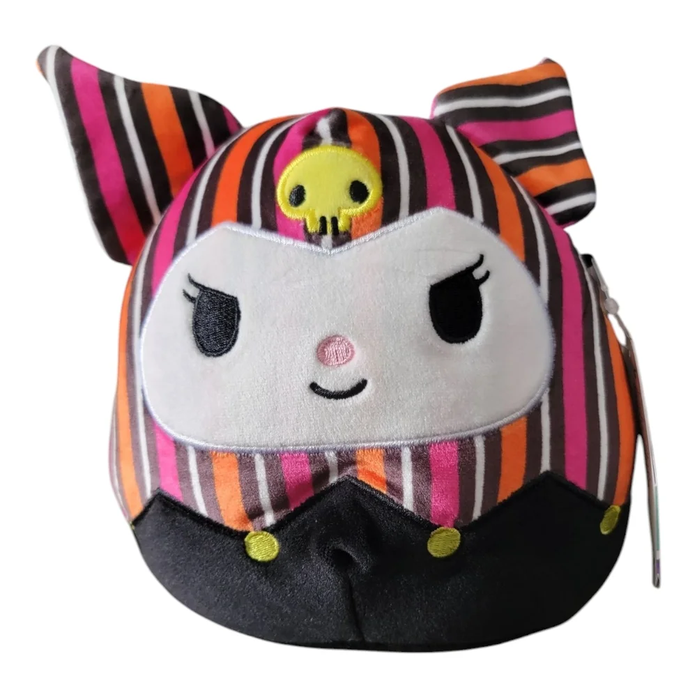 Squishmallows Kuromi Plush Kids 8 Inch Orange‎ Pink New Halloween Sanrio 2024